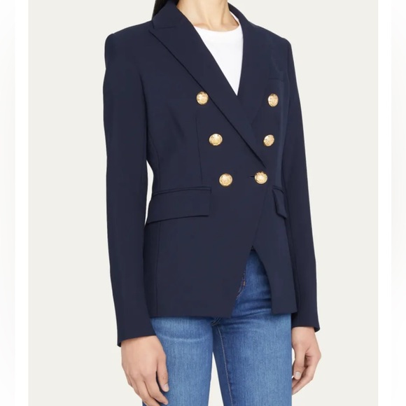 Veronica Beard Jackets & Blazers - Veronica Beard Navy Dickey Blazer with Gold Buttons